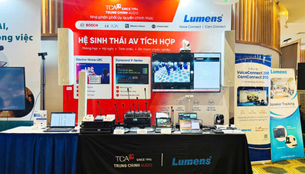 Gian hàng triển lãm Trung Chính Audio tại sự kiện AV Connect 2026